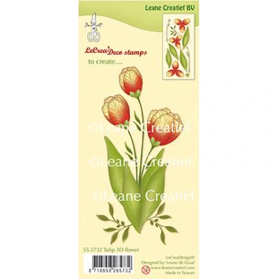 Leane Creatief Clear Stamps - Tulpe